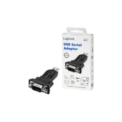 LogiLink USB 2.0 Serial Adapter - Reliable Connectivity for Your Devices (4052792067682)